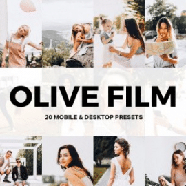 CreativeMarket – 20 Olive Film Lightroom Presets LUTs 4904248