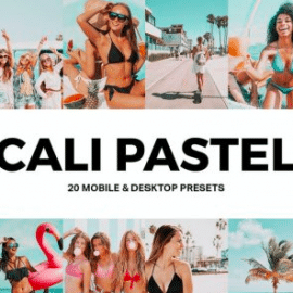 CreativeMarket – 20 Cali Pastel Lightroom Presets and LUTs