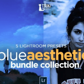 CreativeMarket – BLUE AESTHETIC Lightroom Presets 4619090