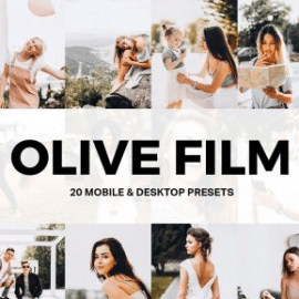 CreativeMarket – 20 Olive Film Lightroom Presets LUTs 4904248