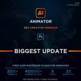 Graphicriver Animator Photoshop Plug-in for Animated Effects V1.2 Free Download