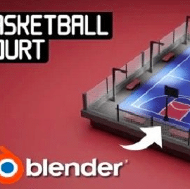 Create A Basketball Court With Blender