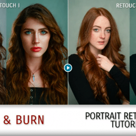 Dodge & Burn Portrait Retouching Tutorial 2.0