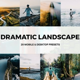 20 Dramatic Landscape Lightroom Presets and LUTs