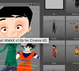 3dtoall IKMAX v1.0b for Cinema 4D Free Download