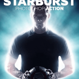 GraphicRiver – Starburst Photoshop Action 19182936