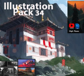 Gumroad – Illustration Pack 34 with Andreas Rocha