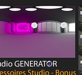 Mustapha Fersaoui HDRi Studio GENERATOR for Cinema 4D Free Download