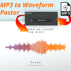 GraphicRiver – Waveform Artist – MP3 to Waveform Poster 20644757