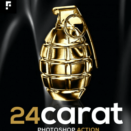 GraphicRiver – 24 Carat Photoshop Action 26536703