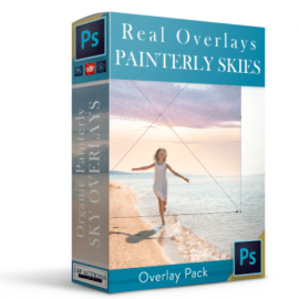 Painterly Sky Overlay Kit For Photoshop Free Download