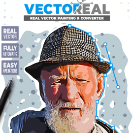 Vectoreal – Real Vector Painting & Converter Photoshop Plugin Free Download