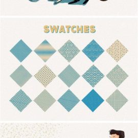 15 Textile Patterns Factory Brushes & Swatches for Procreate Free Download