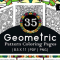 35 Geometric Pattern Coloring Set 4 4321298