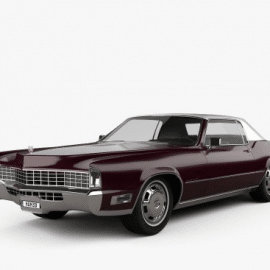 Cadillac Eldorado Fleetwood 1968 3D model