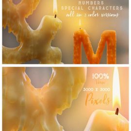 Candle Light – 3D Lettering 4241236