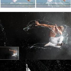 CreativeMarket  130 Water Splash Photo Overlays 4667763