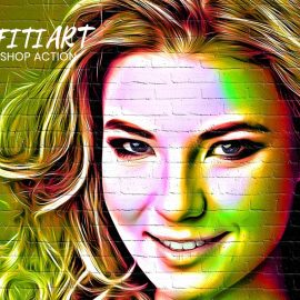 CreativeMarket – Graffiti Art Photoshop Action 5013334