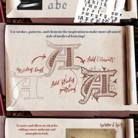 CreativeMarket Medieval Manuscript Creator Kit Free Download