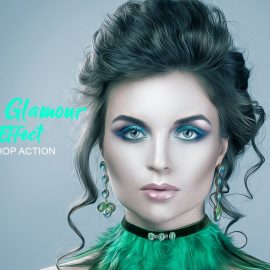 CreativeMarket – Pro Glamour Girl Effect 4725362