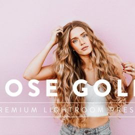 CreativeMarket – ROSE GOLD Premium Lightroom Preset 5059706