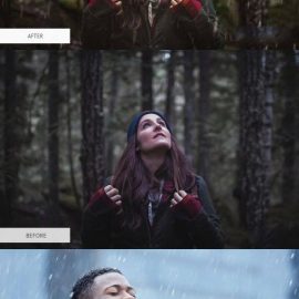 CreativeMarket – Rain Overlays Photoshop 4940346