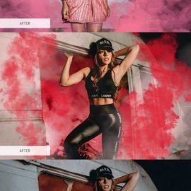 CreativeMarket – Smoke Bomb Overlays Photoshop 4940685