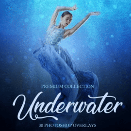 CreativeMarket – Underwater Photoshop Overlays 4736171