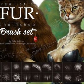 Gumroad Realistic Fur Brush Set Clip Studio Paint and Photoshop Free Download