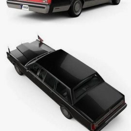 Lincoln Town Car Presidential Limousine 1989