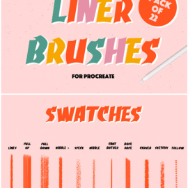 Liner Brushes for Procreate 1736484 Free Download