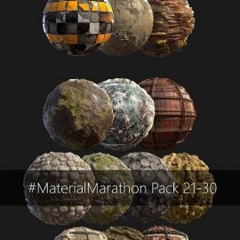 Material Marathon – 100 PBR Texture Sets