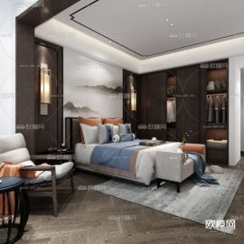 Modern Style Bedroom 417