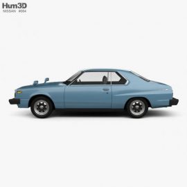 Nissan Skyline C210  GT Coupe 1977 3D model