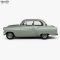 Opel Olympia Rekord 1956 3D model