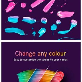 Paint Brush Strokes PNG 4117587