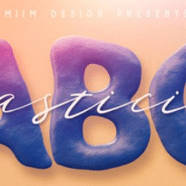 Plasticine 3D Lettering 4241224