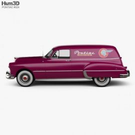 Pontiac Streamliner Six Sedan Delivery 1949 3D model