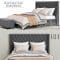 Restoration hardware gray bedroom