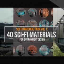 Sci Fi Material Pack Vol 1