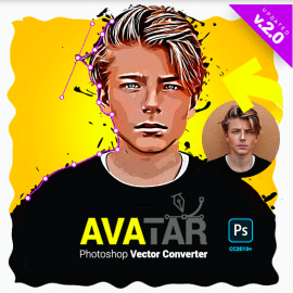 Vector Converter – Avatar – Photoshop Plugin V2 Free Download