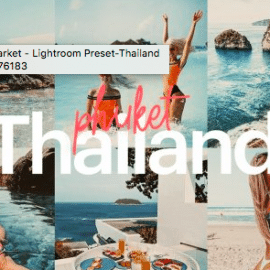 CreativeMarket – Lightroom Preset-Thailand Phuket 4976183