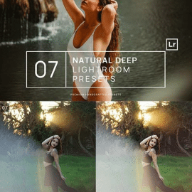 7 Natural Deep Lightroom Presets + Mobile