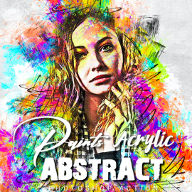 GraphicRiver – Acrylic Abstract Paints Photoshop Action 26754690