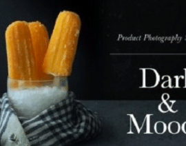 Dark & Moody Popsicle Photography