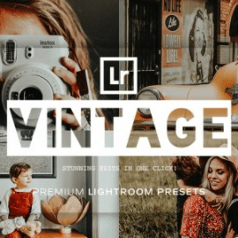 CreativeMarket – Vintage Lightroom Presets 5119423