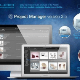 3d-kstudio Project Manager v.3.10.32 for 3ds Max 2014 – 2021 Free Download