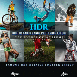 GraphicRiver – HDR Sport Magazine Photoshop 26 Effects 24381878