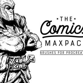 The Comics MaxPack – Brushes for Procreate Free Download