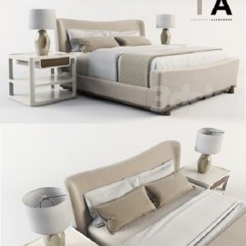 Theodore Alexander Bedroom set by Michael Berman